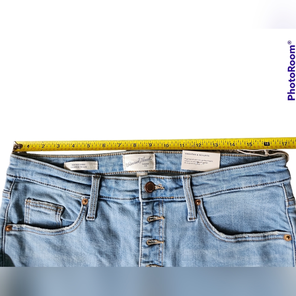 B4 Women's High-Rise Skinny Jeans - Universal Thread - Picture 11 of 15